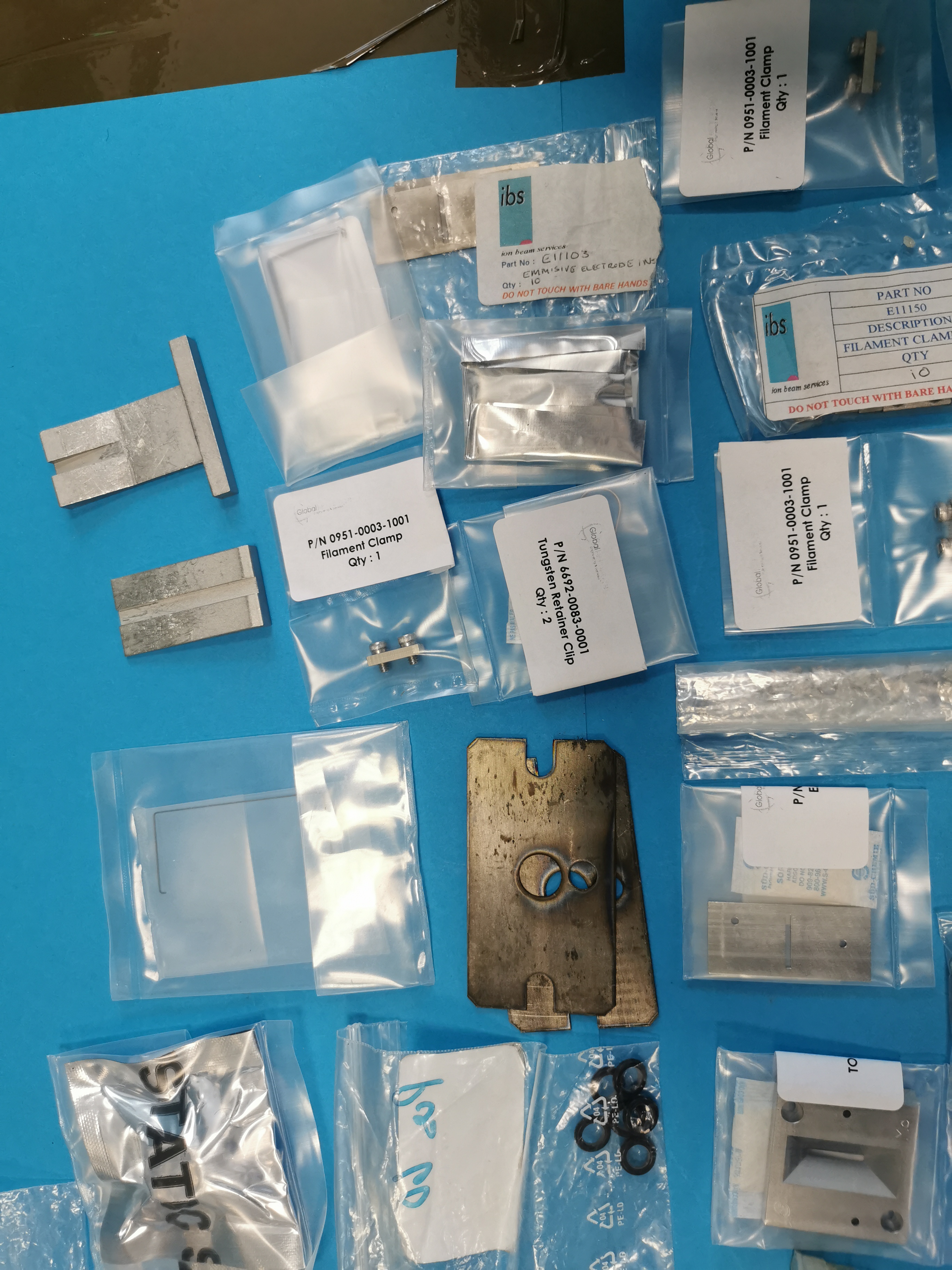 Used Axclis 6200NV Consumable parts