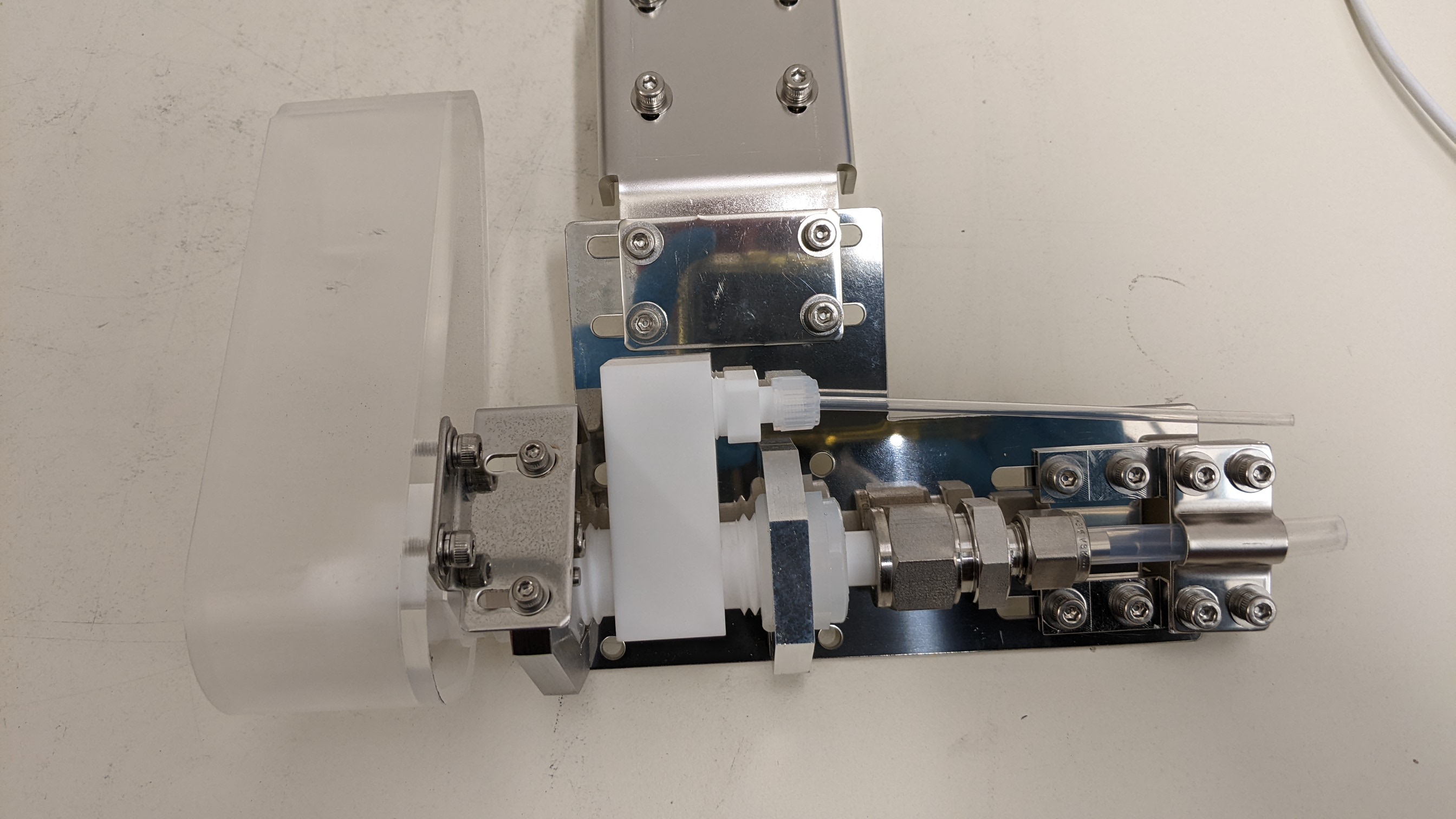 Used SMC & Oriental Motor Co., Ltd. MGP Compact Guide Cylinder / VEXTA 5 Phase Stepping Motor