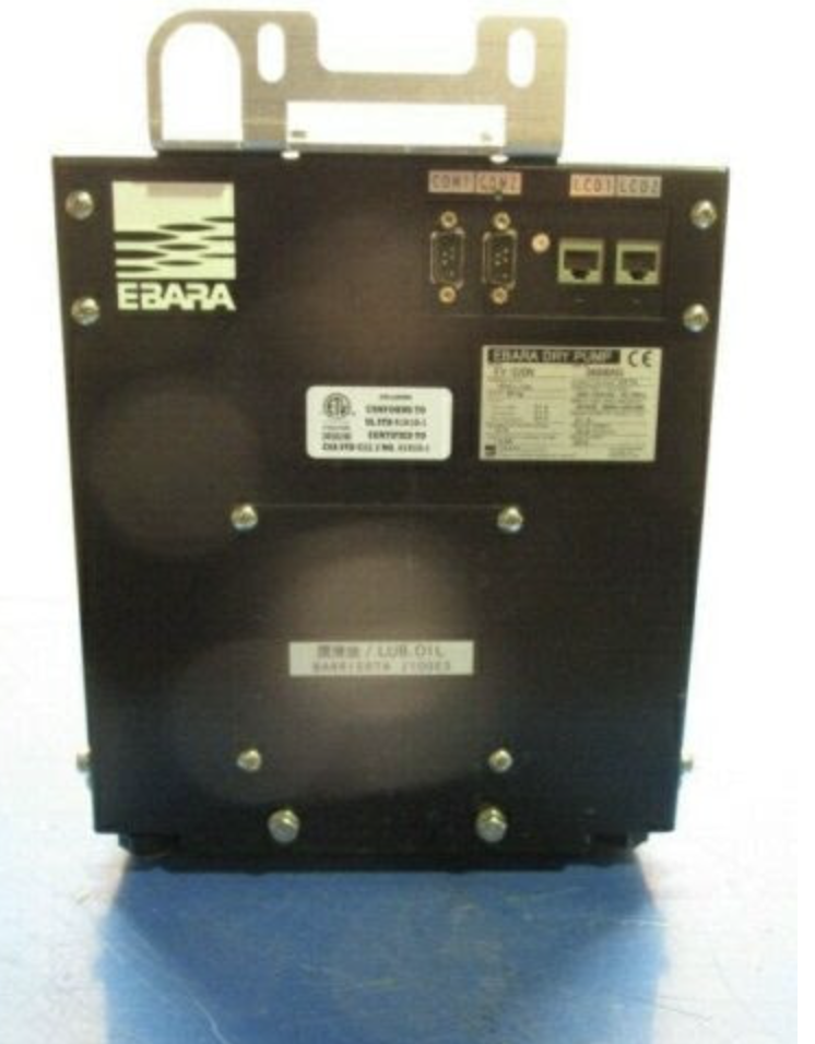 Used Ebara EV-S20N Dry Pump, DKB00455, Vacuum, 1670L/min, 5.0 PA, 3 Phase, 453376