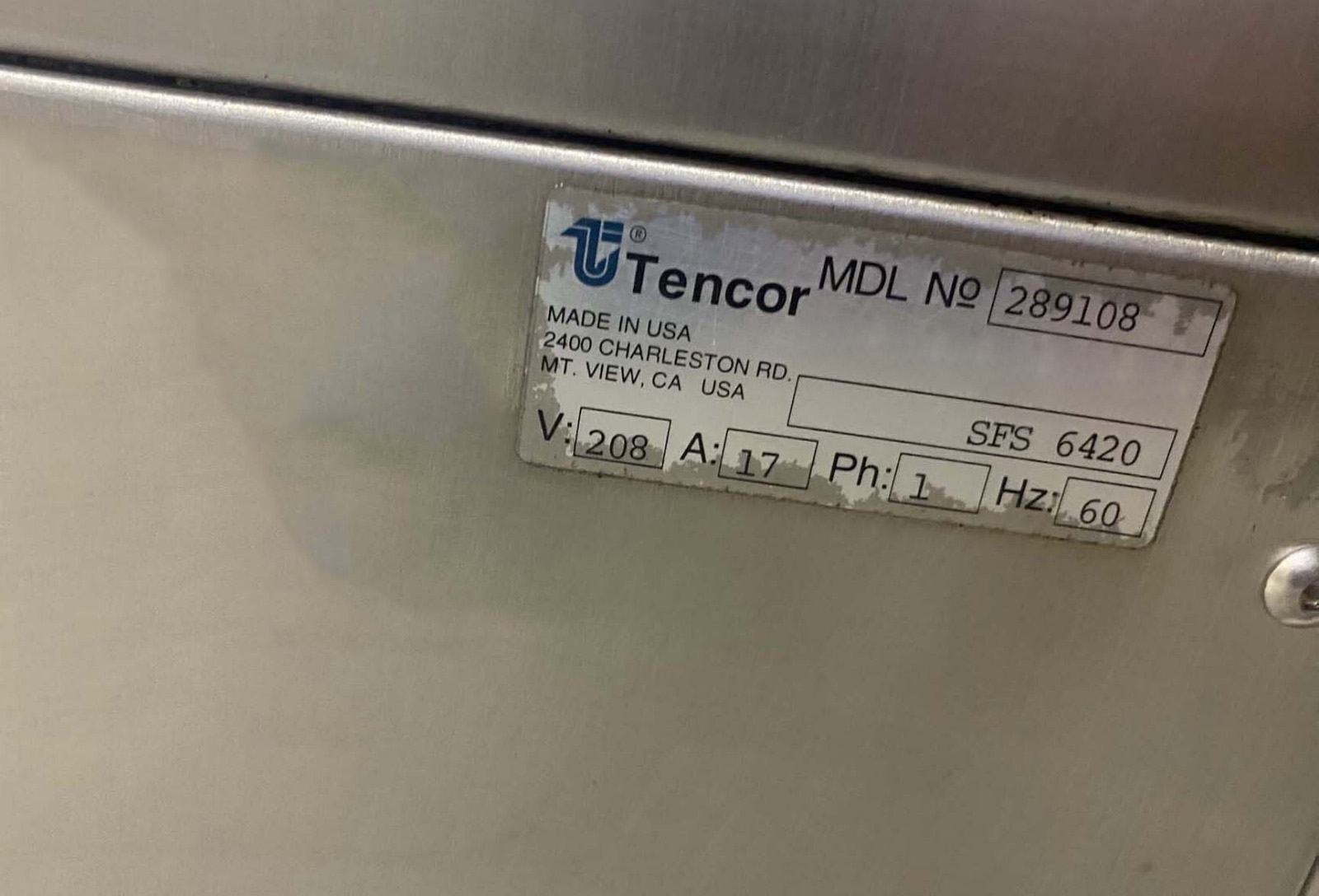 Used KLA-TENCOR Surfscan 6420