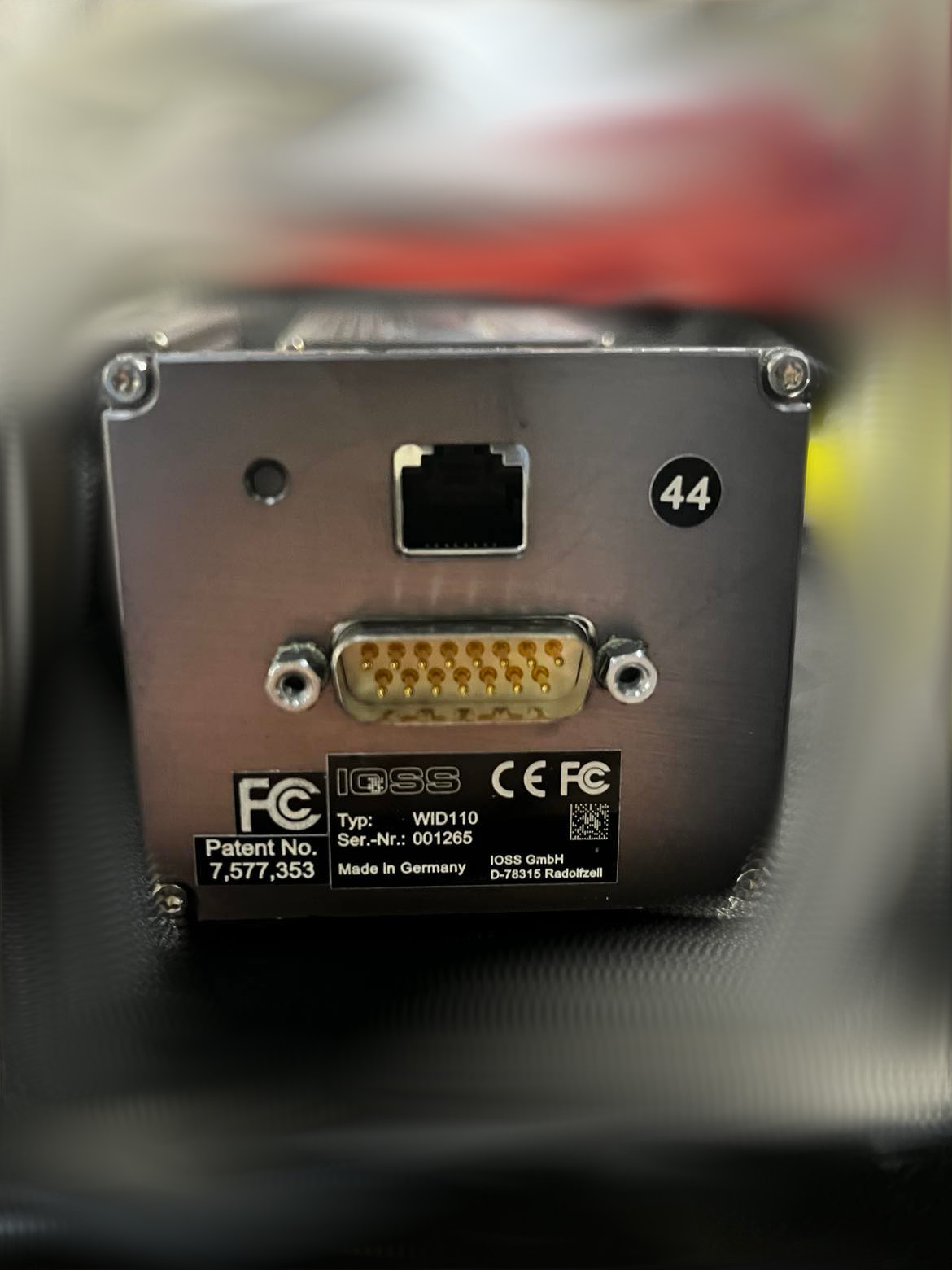 Used IOSS  WID110 Wafer ID Reader