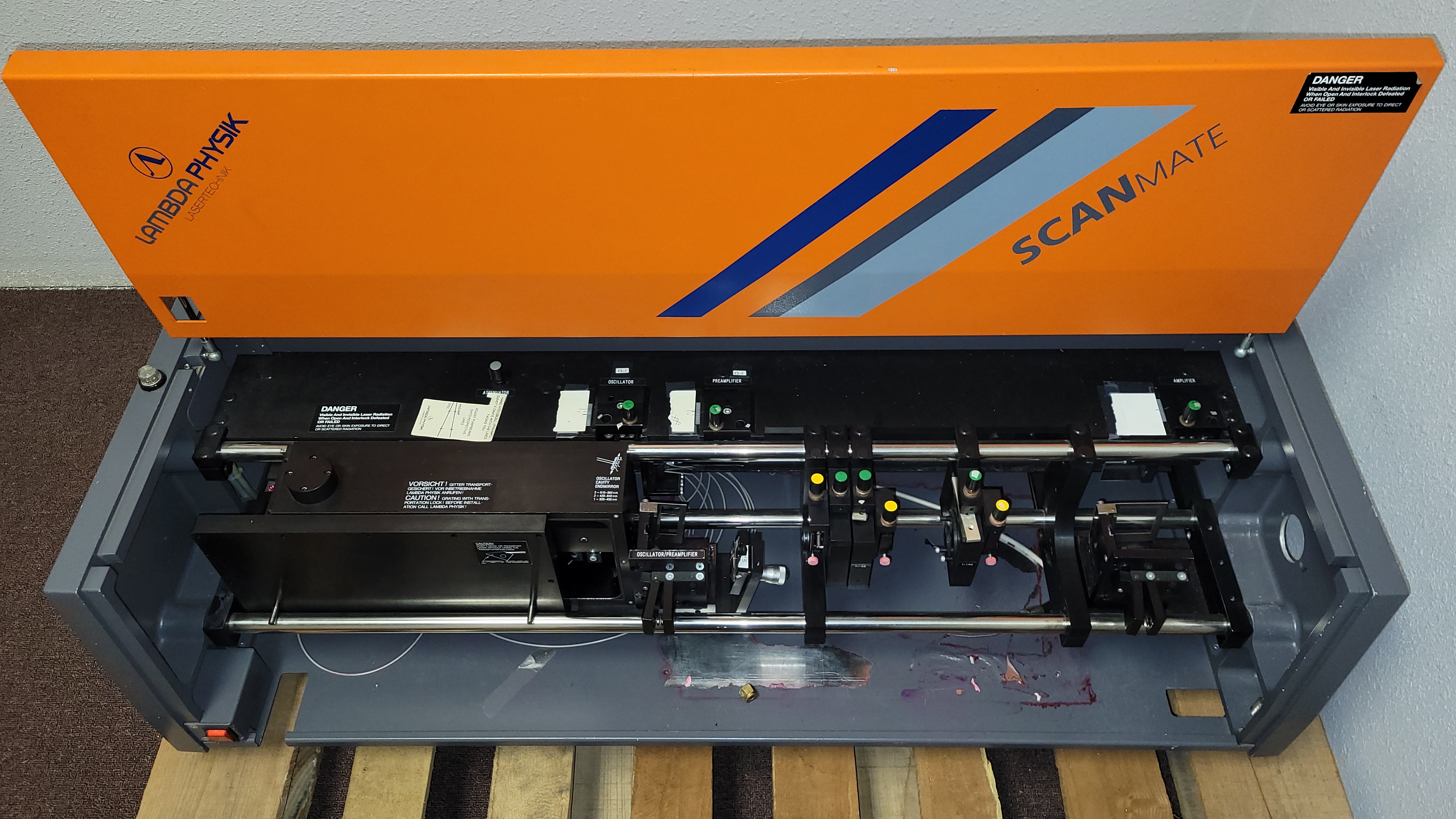 Used 1993 Lambda Physik Scanmate 2 Tunable Dye Laser System