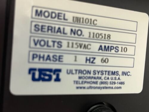 Used Ultron UH101C UV Cure Machine