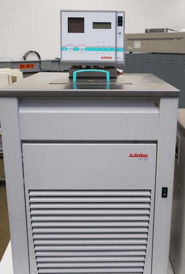 Used Julabo FP51-SL (V1.2) ultra low refrigerated circulator -51C to +200C