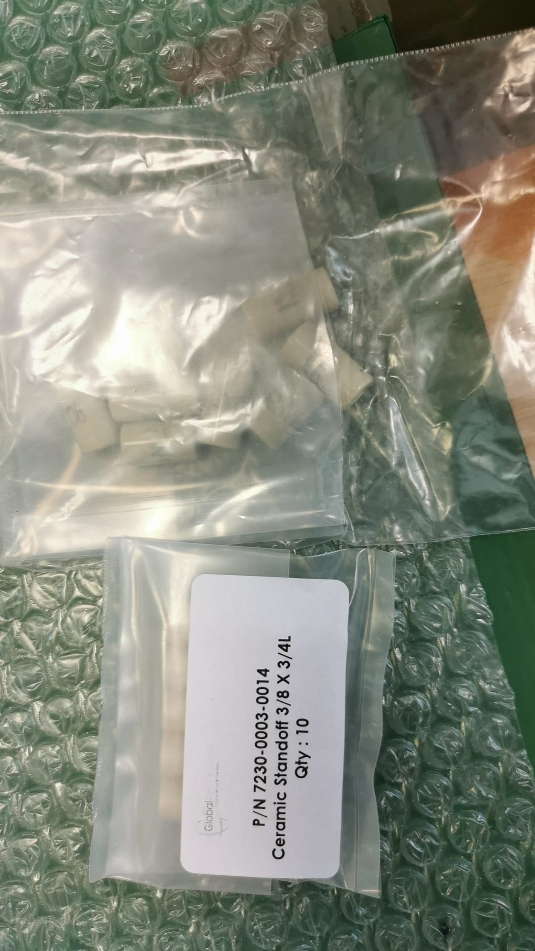 Used Eaton Nova 6200AV 7230-0003-0014 Ceramic Standoff