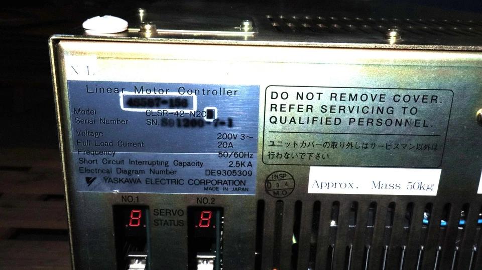 Used Yamaha Nikon 4S587-156 Linear Motor Controller CLSR-42-N2CB