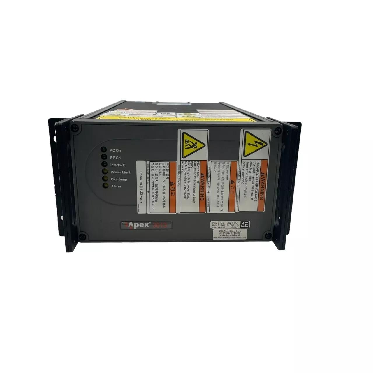 Used AMAT 0190-19021 APEX 3013 RF GENERATOR AE 3156113-006