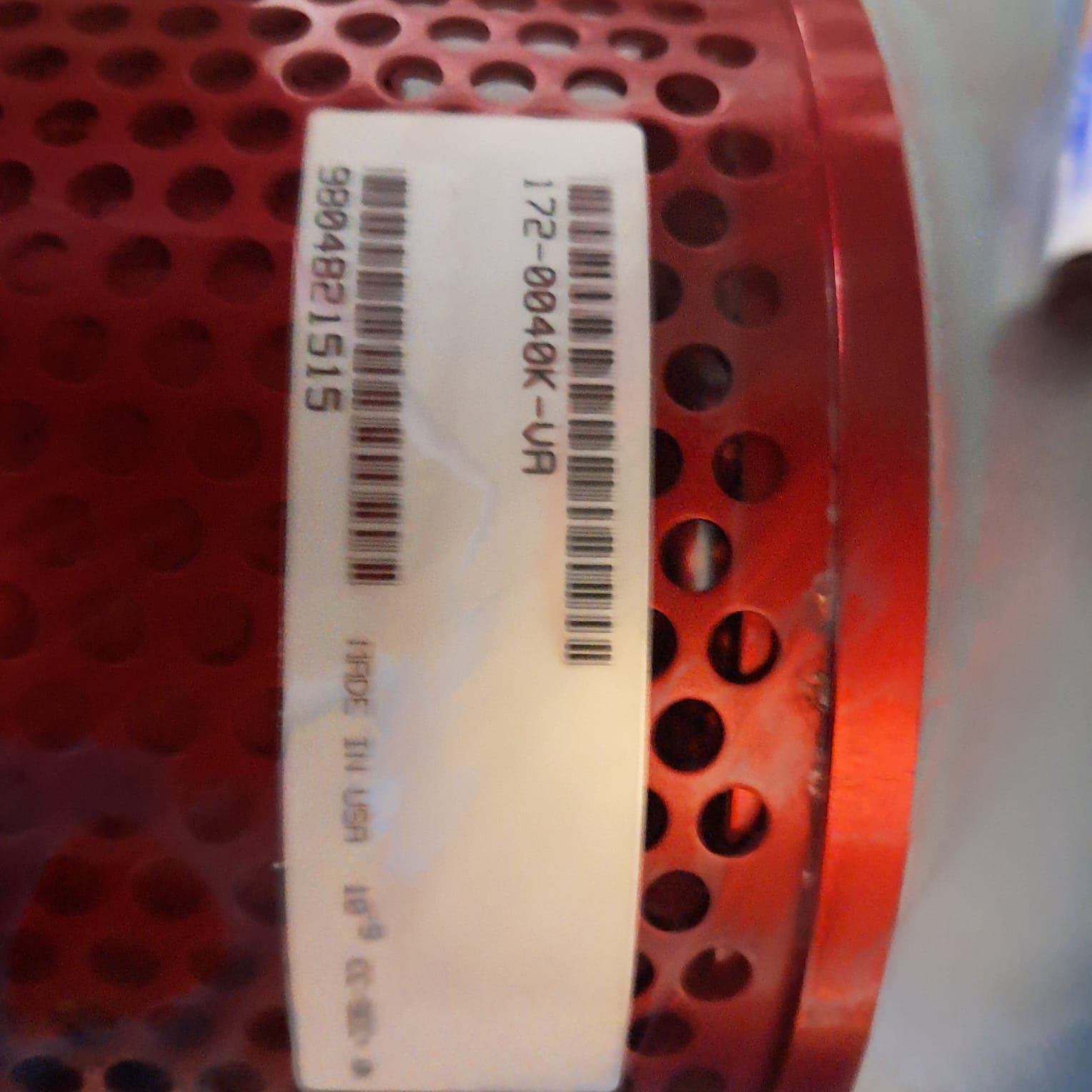 Used Applied Materials AMAT MKS 172-0040K-VA ANGLE VALVE WITH HEATED JACKET