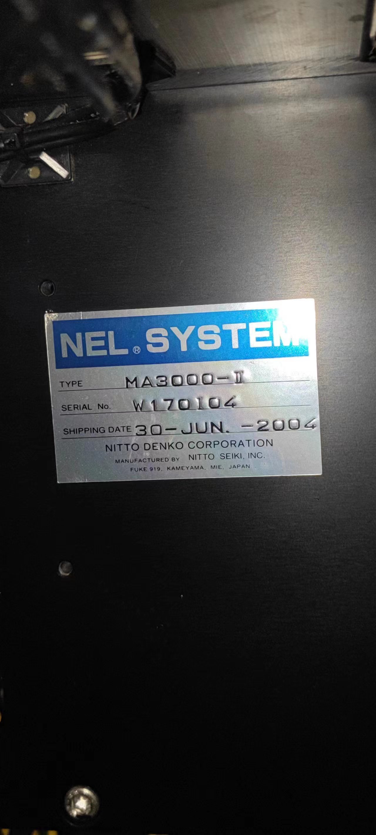 Used 2006 NITTO DENKO MA3000II Mounter