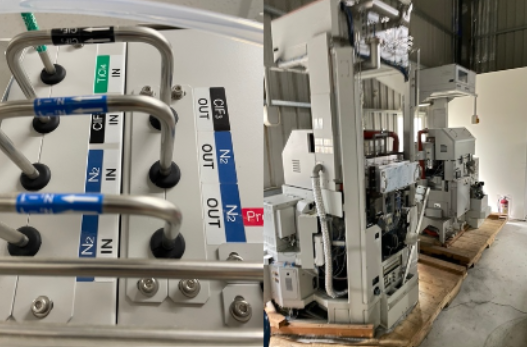 Used TEL Trias CVD Chamber Unit