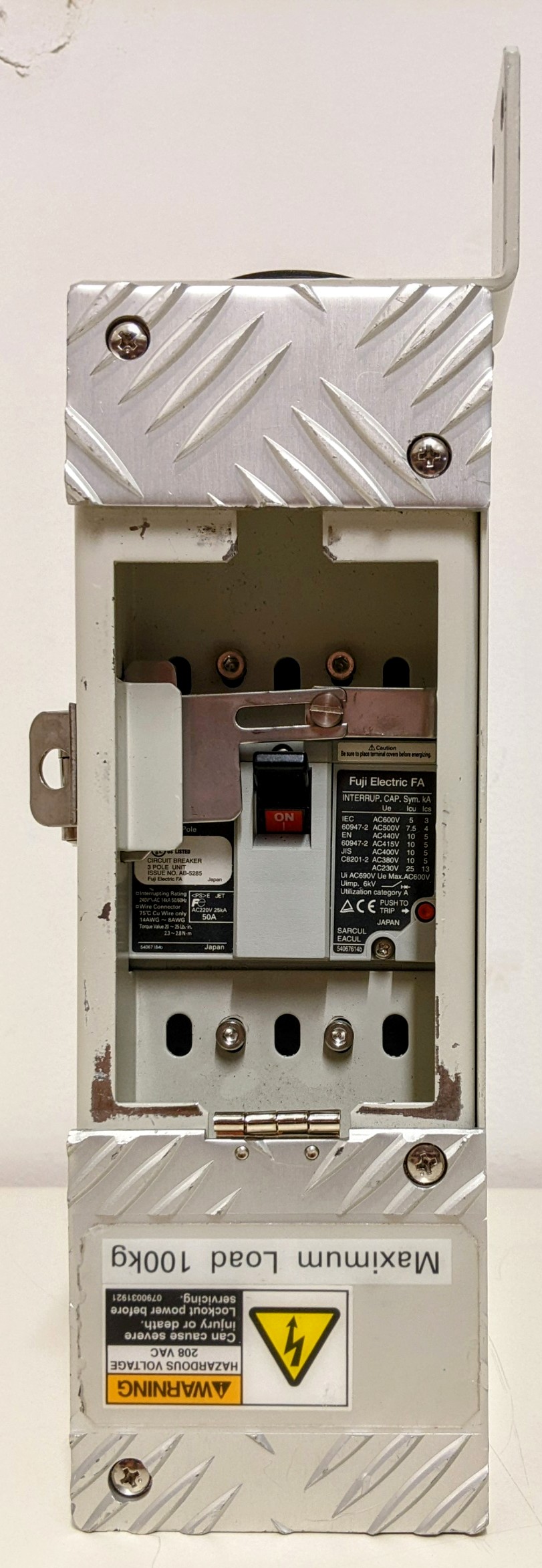 Used TEL High Voltage Breaker Box