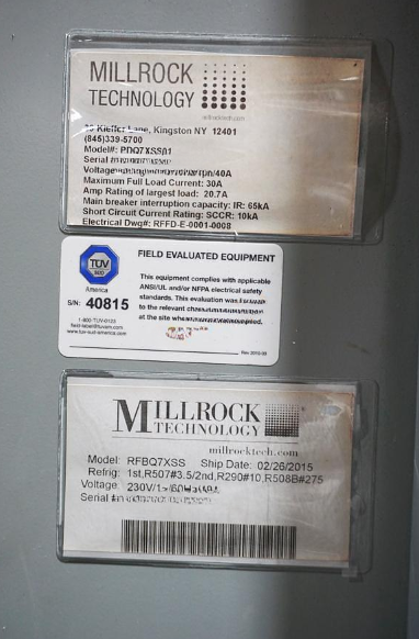 Used Millrock Quanta Lyophilizer (Freeze Dryer)