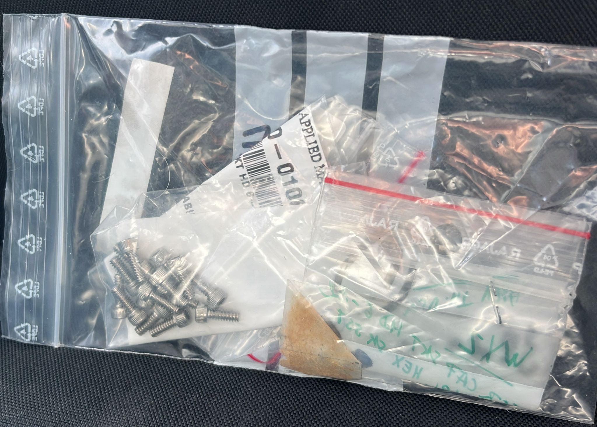 Used Applied Materials AMAT 3690-01085 #U#SCR CAP SKT HD6-32X3/8 L HEX SK SST