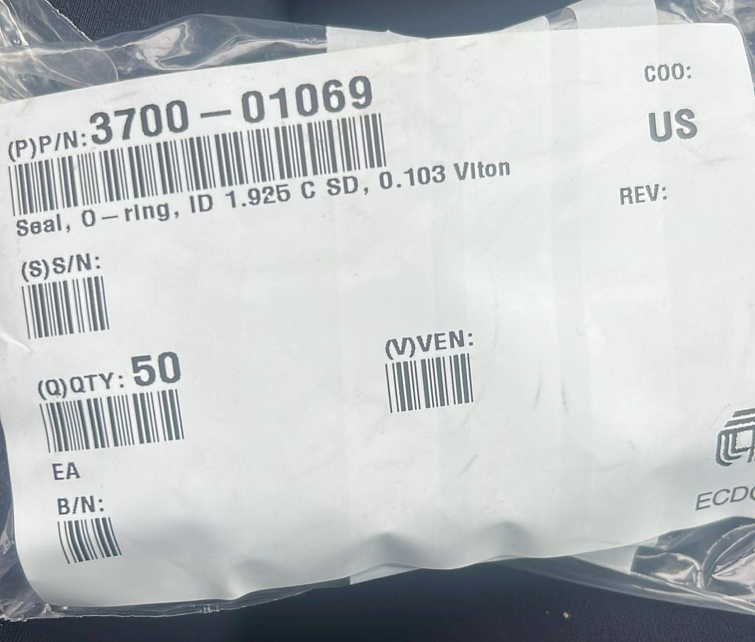 Used Applied Materials AMAT WXZ PART: O-RINGS - VARIOUS AVAILABLE