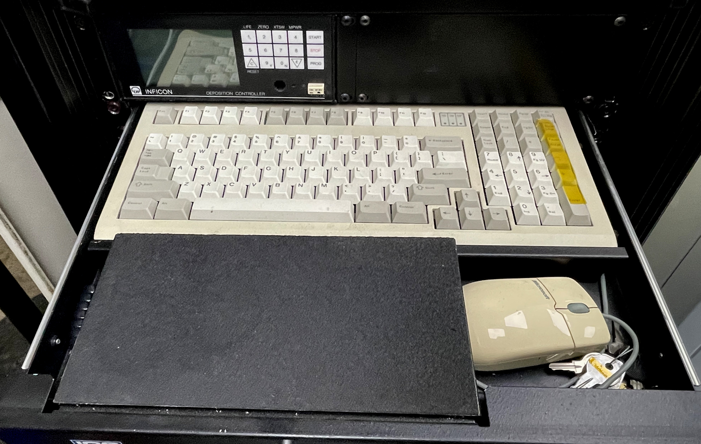 Used Temescal BJD-1800 Electron Beam Evaporator