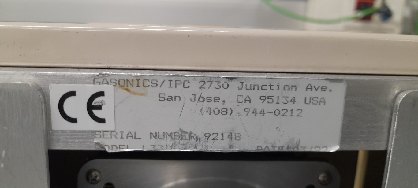 Used 1992 Gasonics L3300 - 150mm Asher