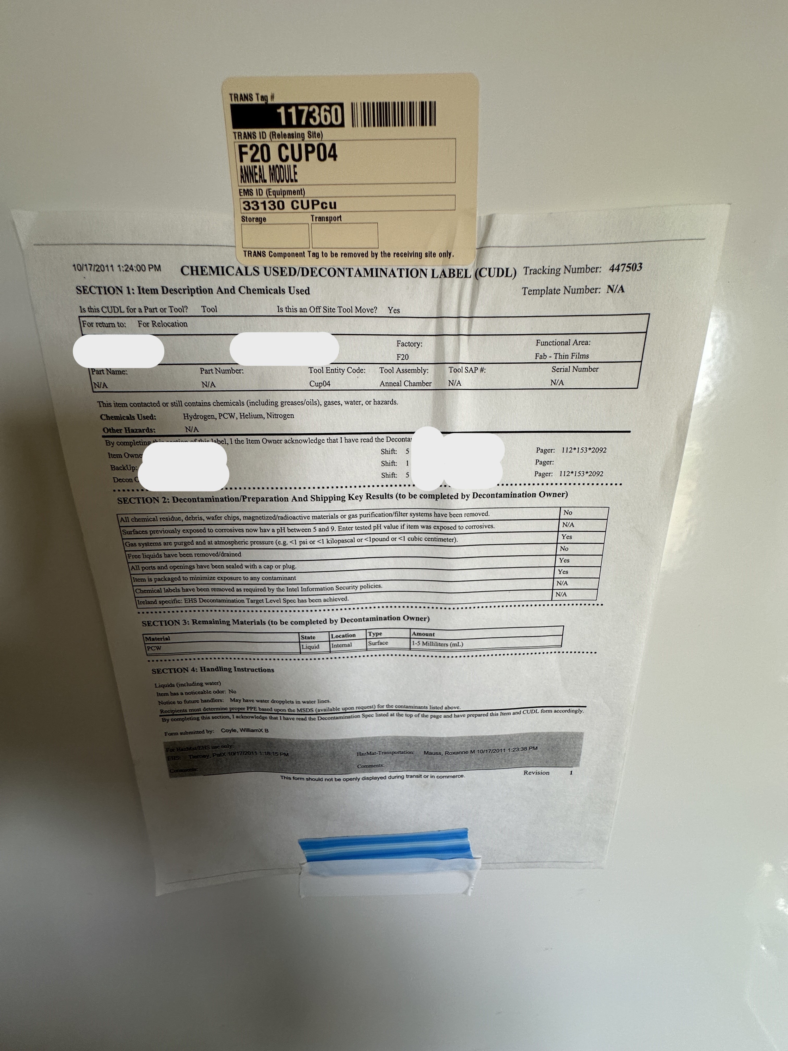 Used Novellus/ LAM Sabre XT Plating Tool