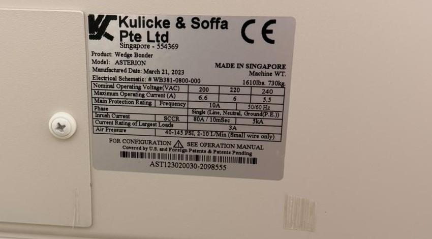 Used 2023 K&S Asterion Bonder