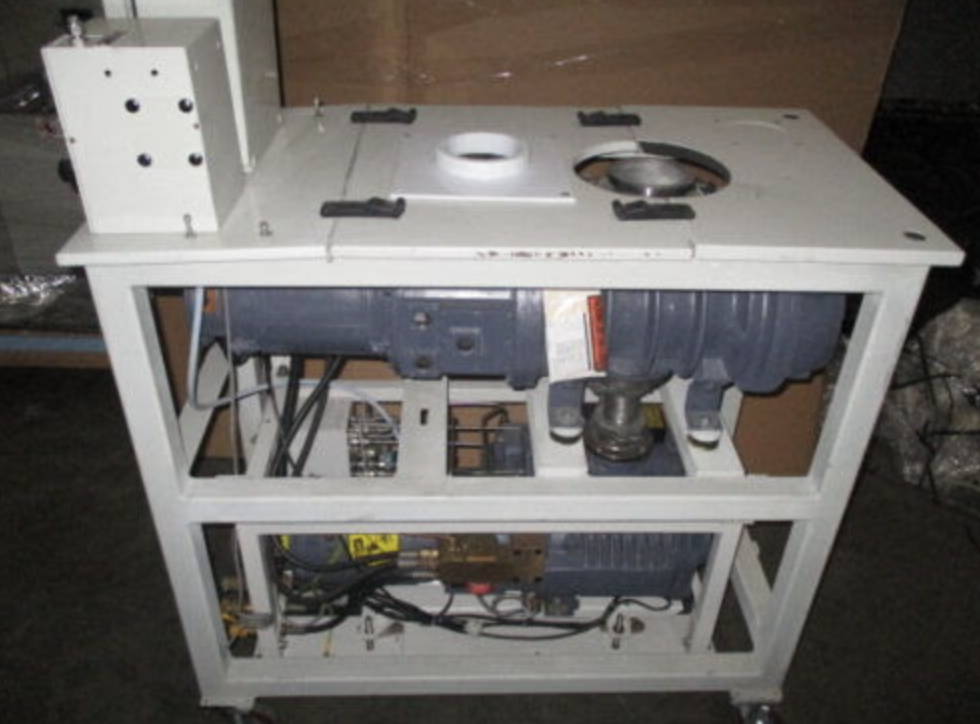 Used BOC Edwards QDP80 Dry Pump Assy w/ QMB1200F Mechanical Booster, Novellus, 450872