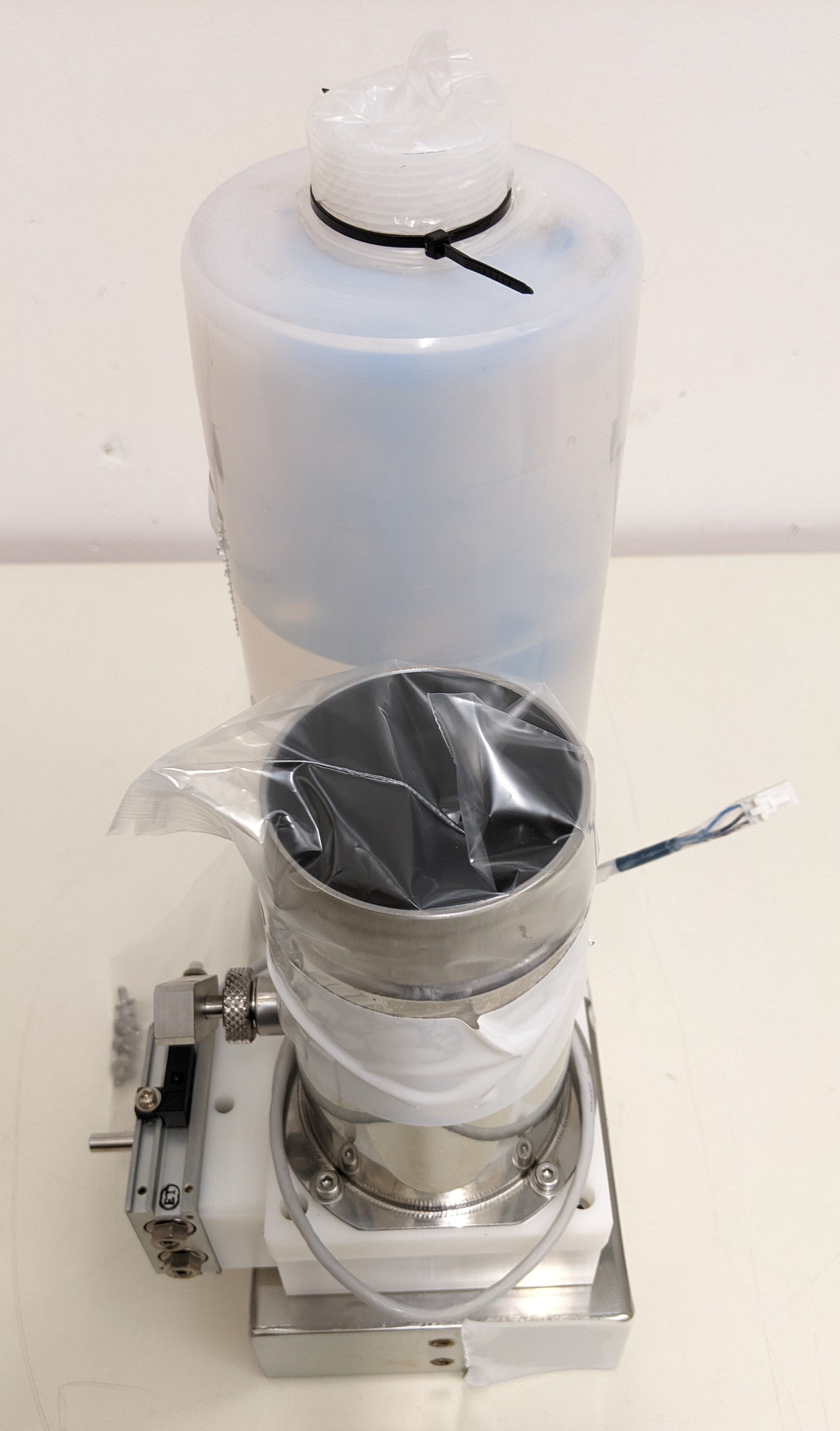 Used TEL Act 8 Part Dev 3-4 Exhaust Duct/Auto Damper/Manual Damper/Mist Trap Assembly