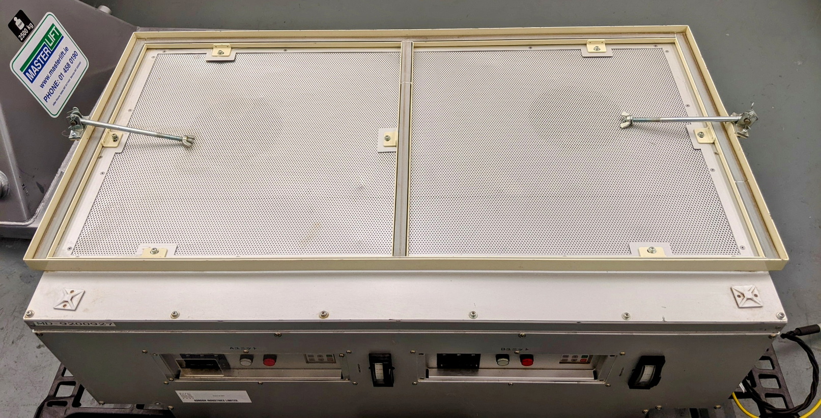 Used Tokyo Electron KONDOH INDUSTRIES Lithius fan filter unit