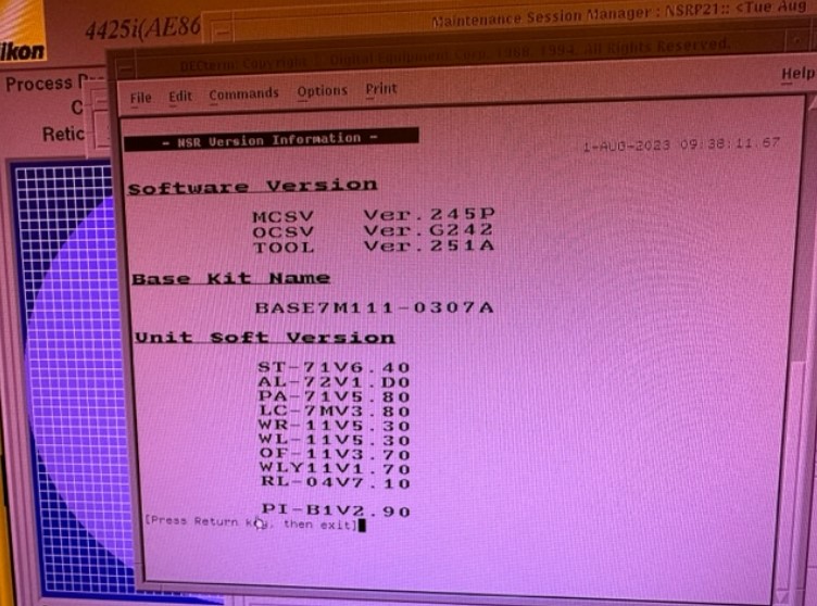 Used 2003 Nikon 4425i