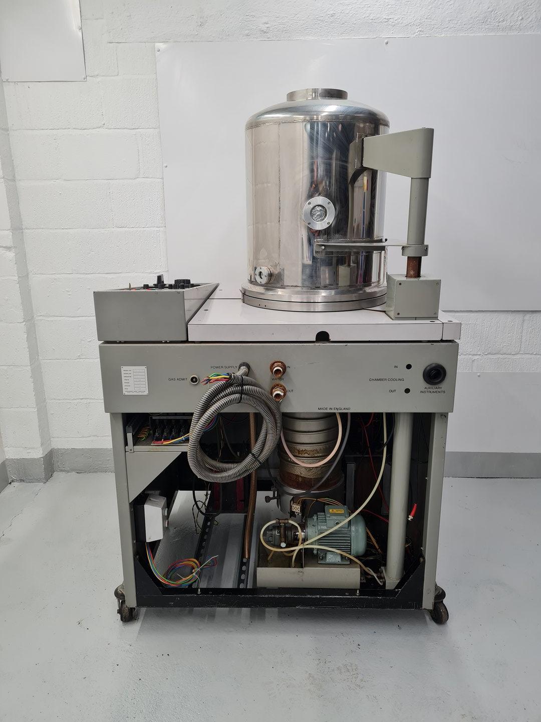 Used Edwards Edwards E480 Vacuum Thermal Evaporator Coating System Lab