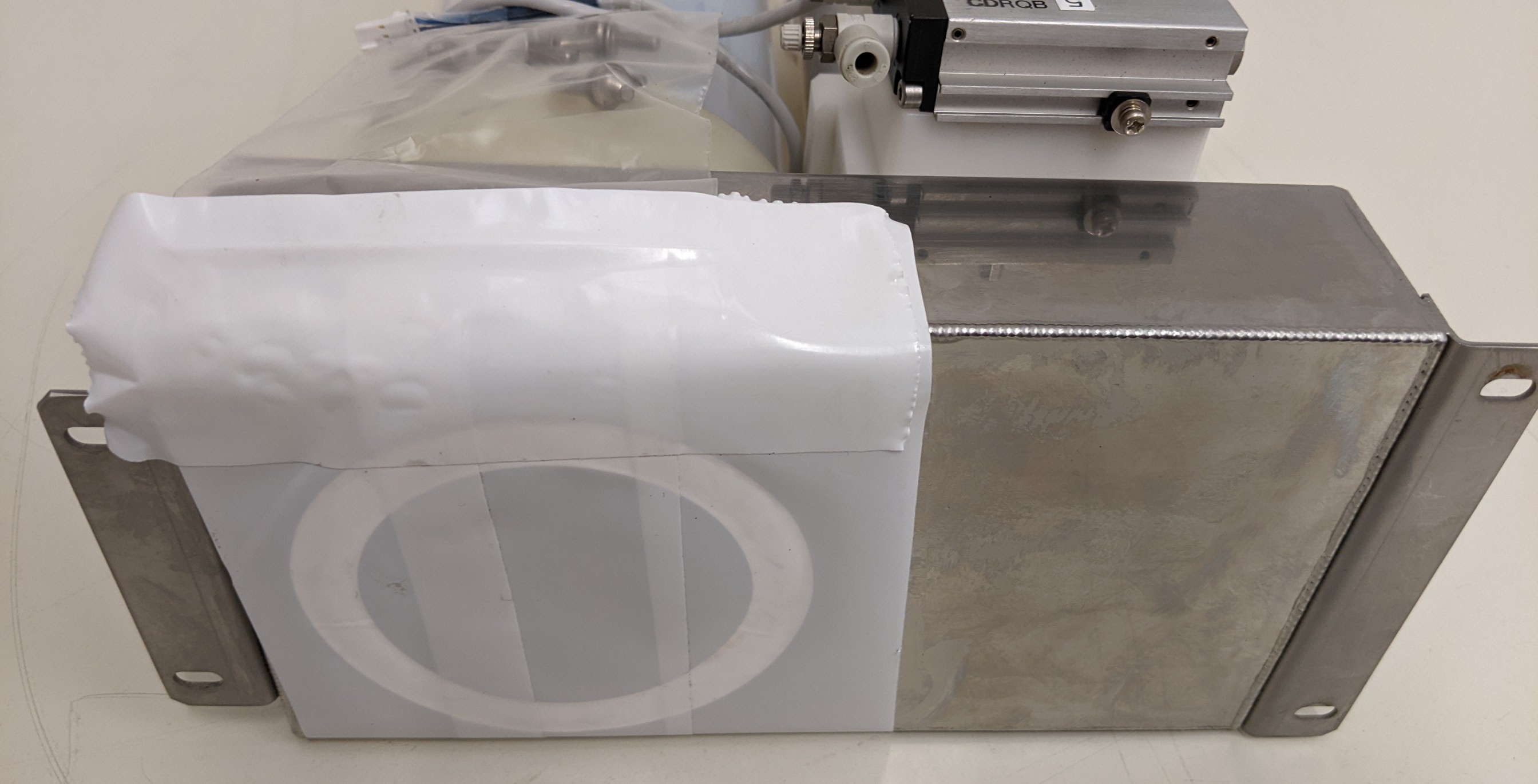 Used TEL Act 8 Part Dev 3-1 Exhaust Duct/Auto Damper/Manual Damper/Mist  Trap