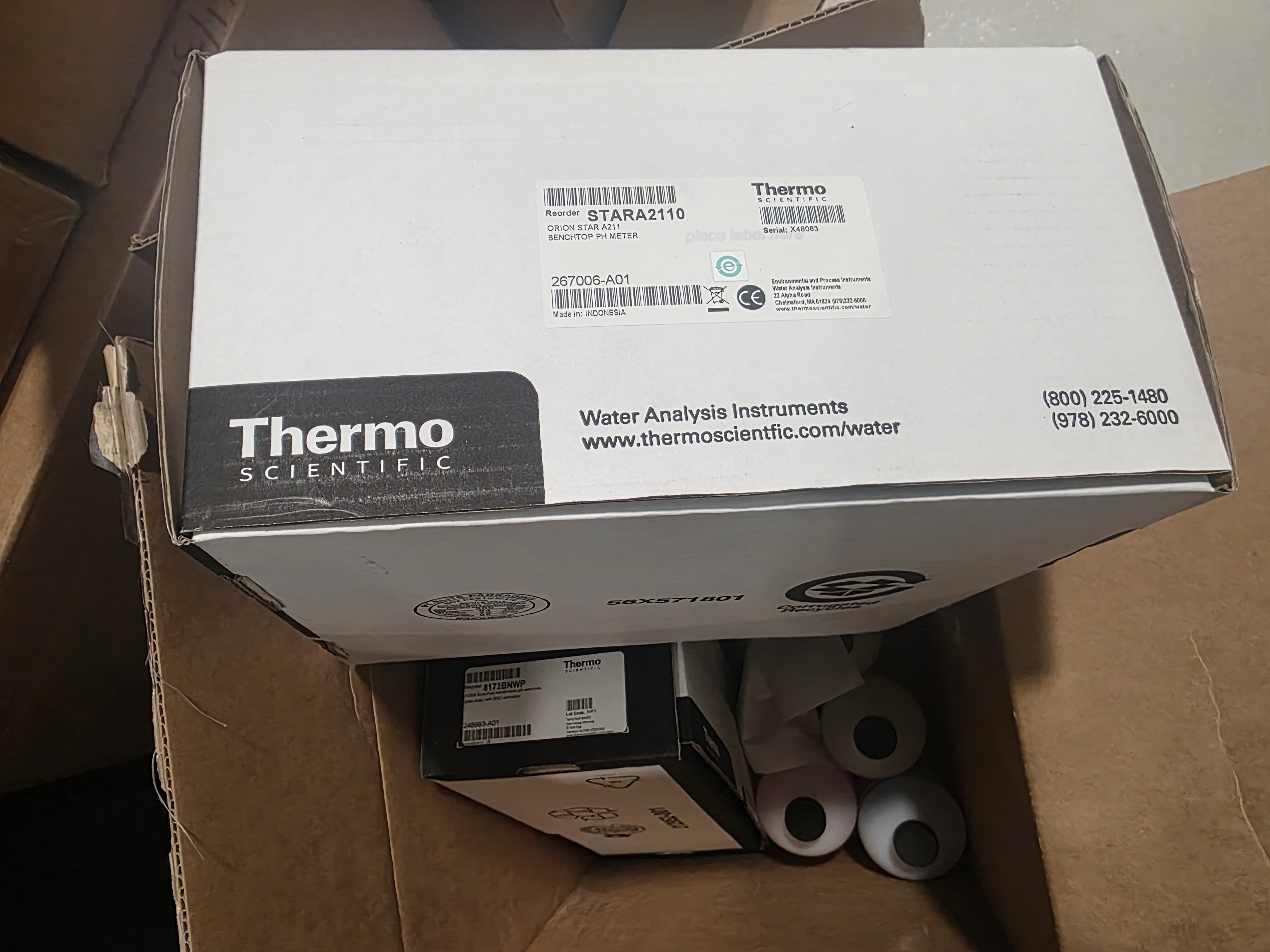 Used Thermo Scientific  STAR A211 Benchtop PH Meter