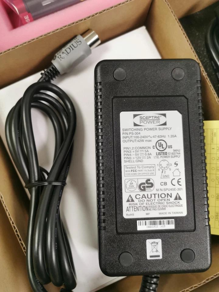 Used Coherent Radius 635 Continuous Wave (CW) Diode Laser 638nm 25mW + Power Supply