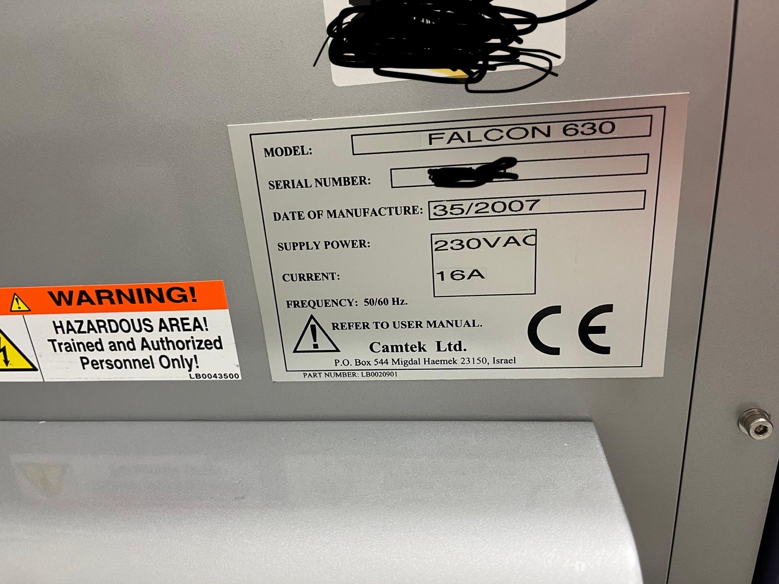 Used 2007 Camtek Falcon 630