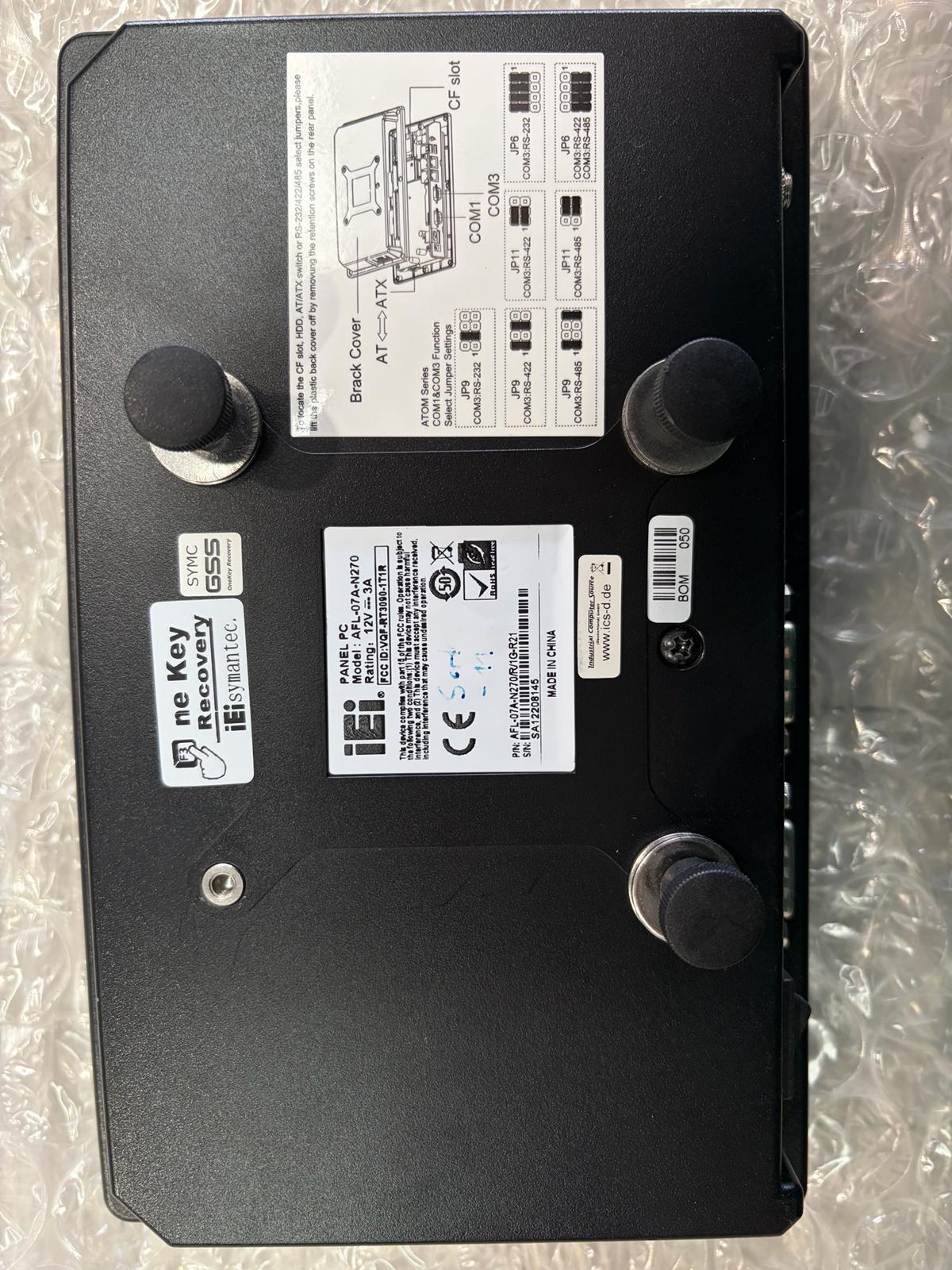 Used iEi AFL-07A-N270 Panel PC