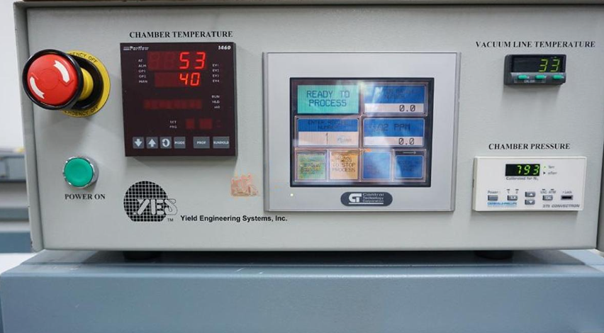 Refurbished 2014 Yield Engineering 450PB6-2P High temperature vacuum oven for polyimide, photoresist and epoxy curing