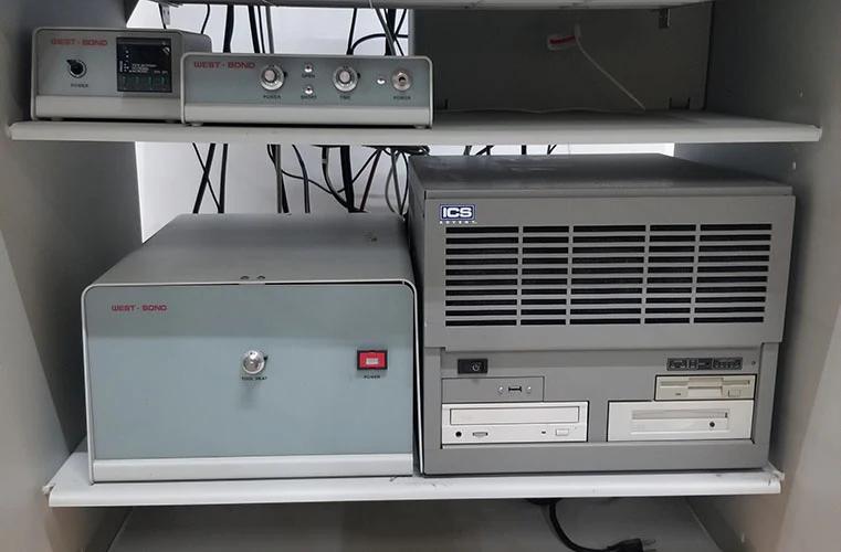 Used West Bond 353637E-90 Automatic Gantry Large Area Triple Convertible Wire Bonder