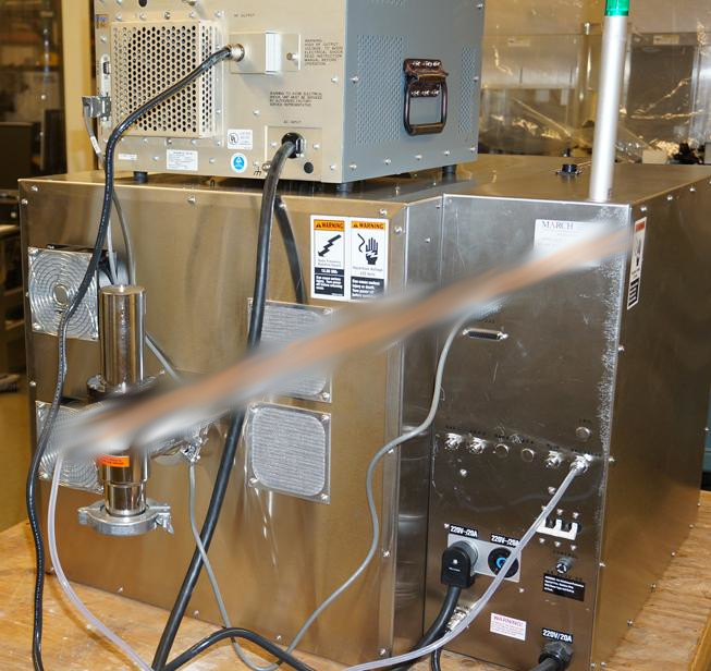 Used March PX1000 Plasma Asher with ENI 1200W RF generator