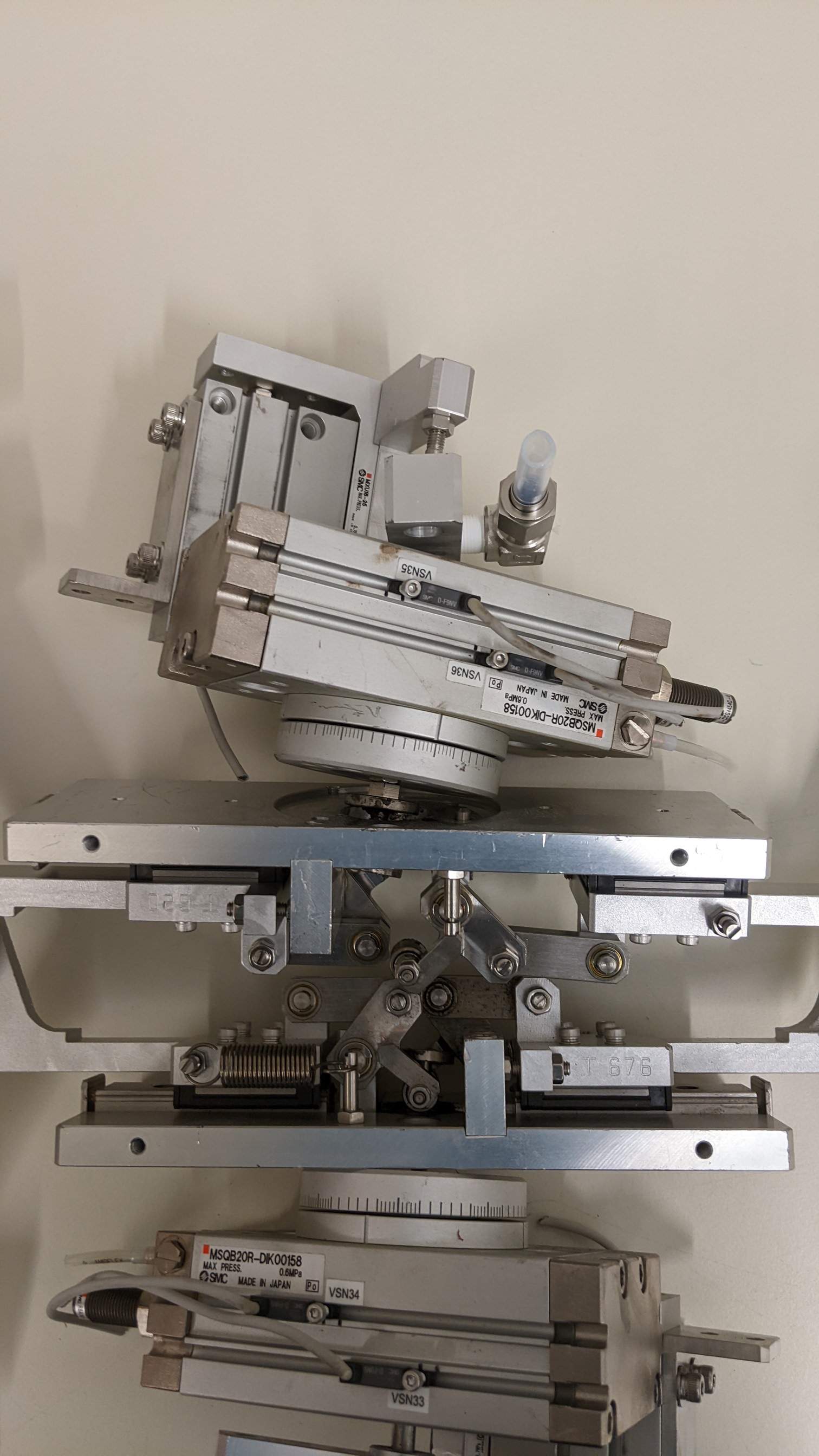 Used SMC Mechanical Device  Wafer Effector