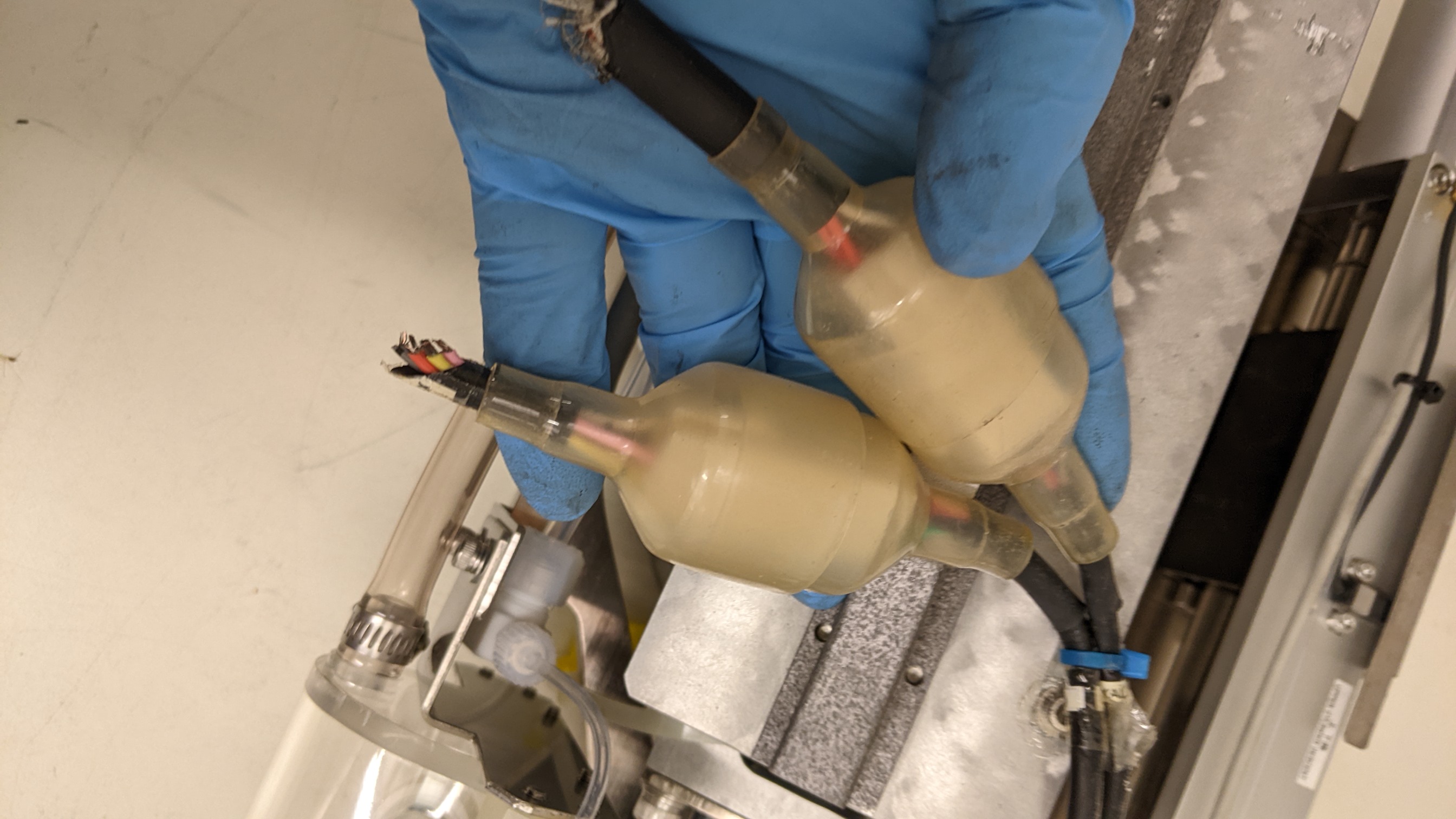 Used SCREEN CKD Brush Cylinder assembly