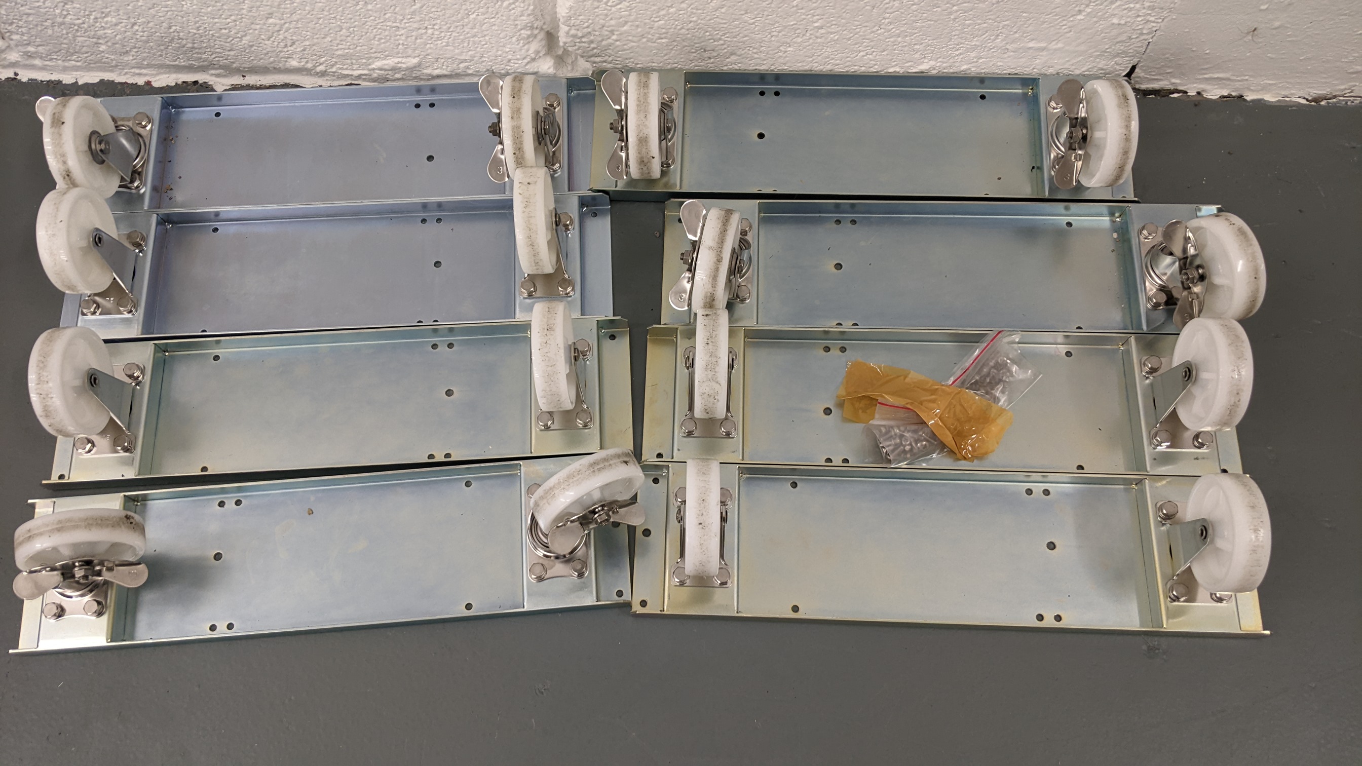 Used Nihon Koshuha Castors for ANT 190 RF Generators