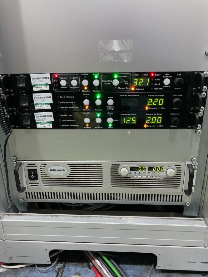 Used DCA Instruments UHV Cluster Tool / MBE Growth, Linear Sputtering, Pre-Clean