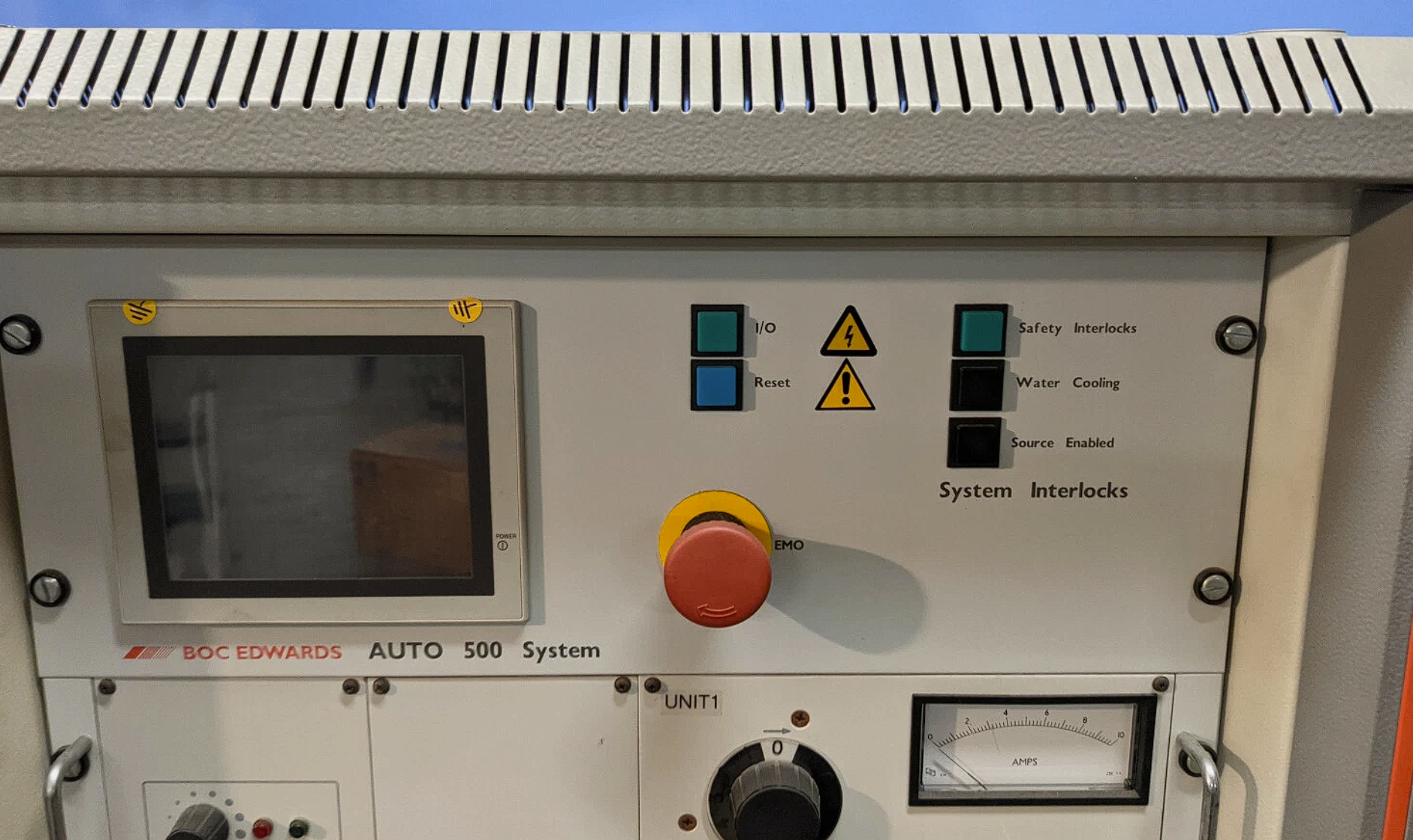 Used BOC Edwards Auto 500 Evaporator Sputter Coater Thin Film