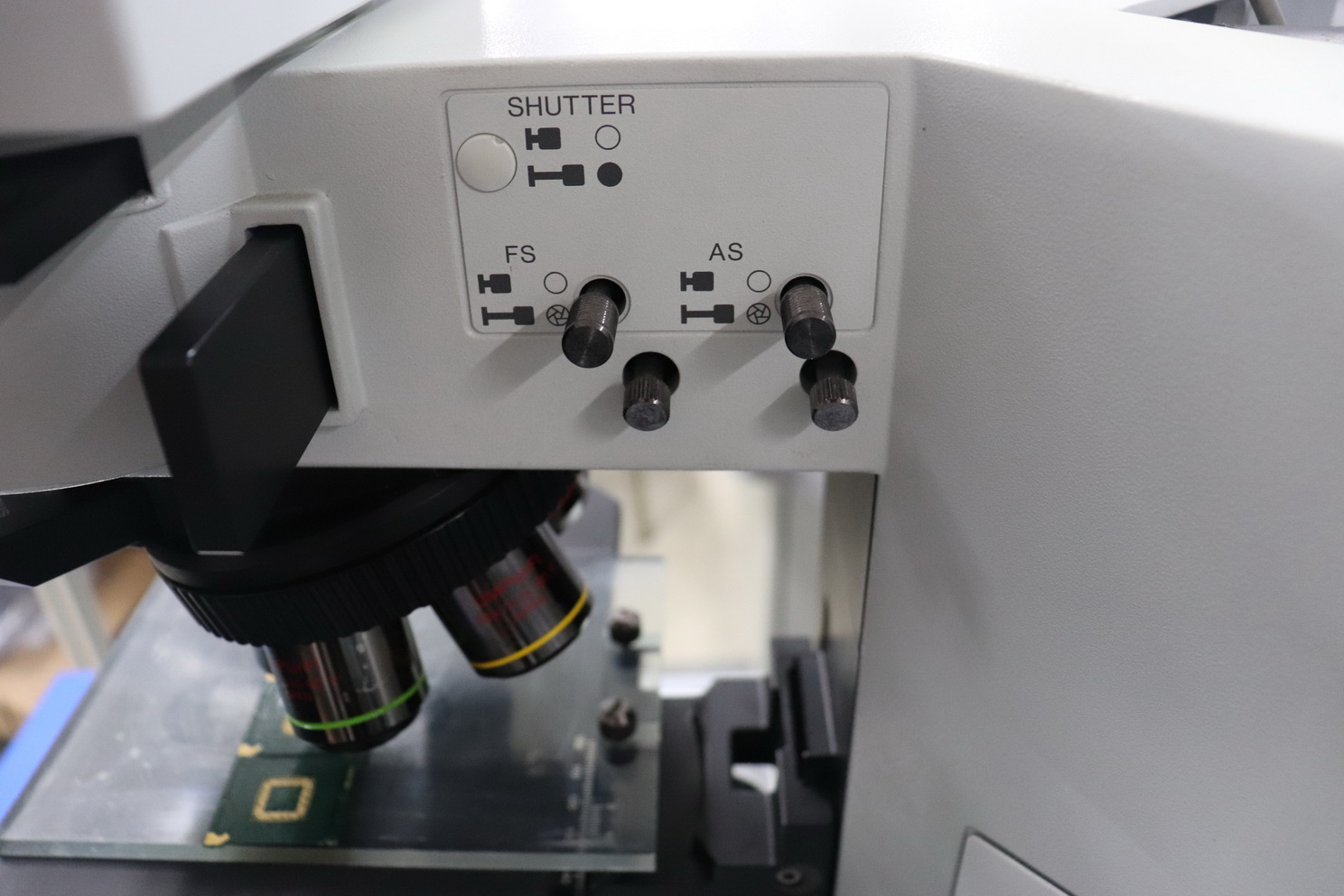 Used OLYMPUS BX60MF5 Trinocular Microscope