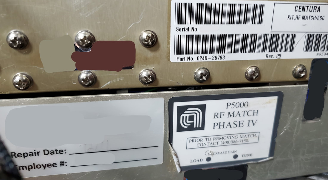 Used AMAT P5000 Metal Etch