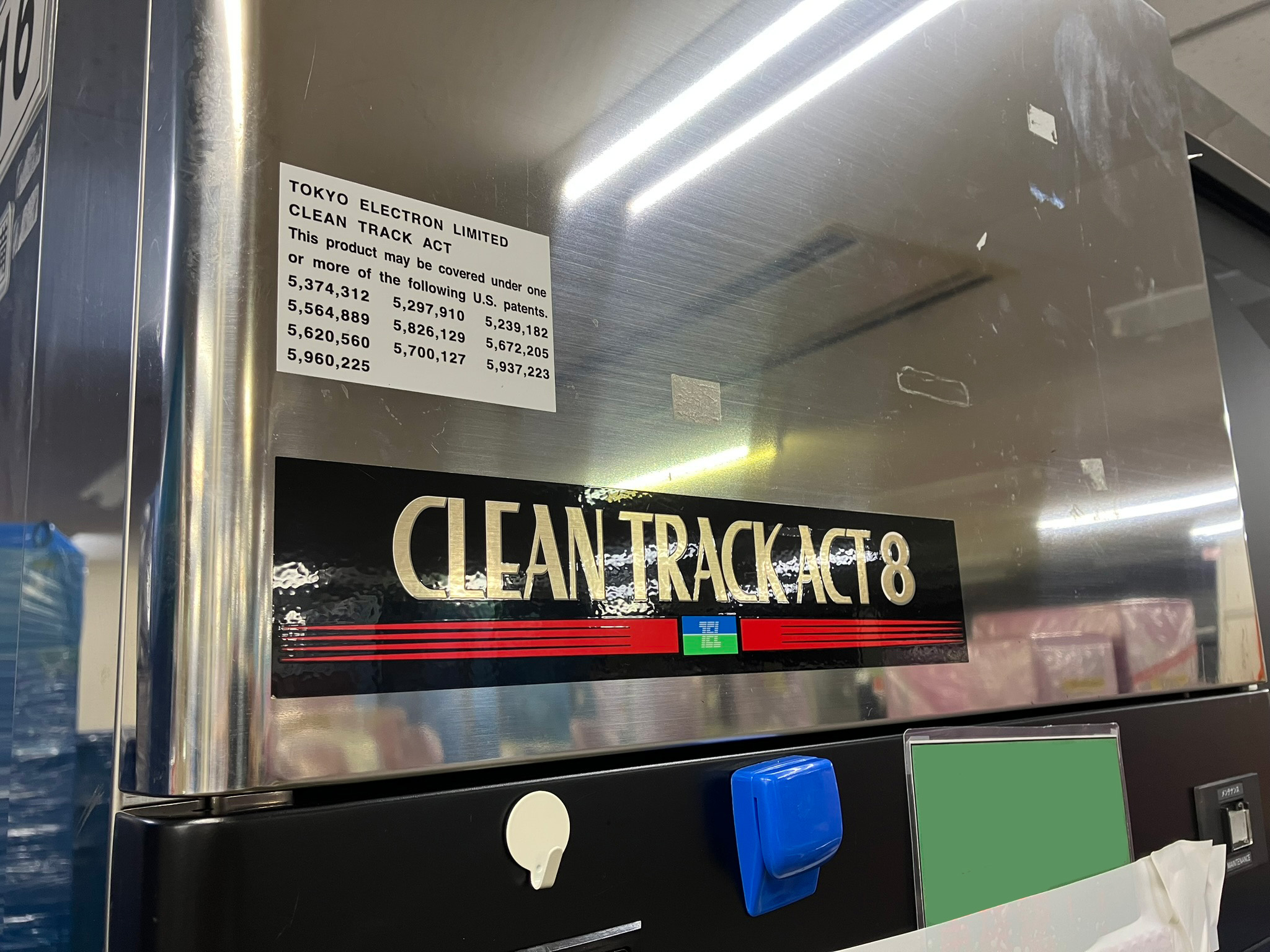 Used 2002 TEL Act 8 Coater / Developer