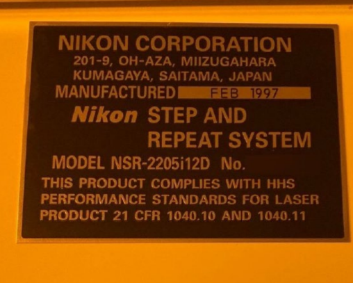 Used 1997 Nikon i12D