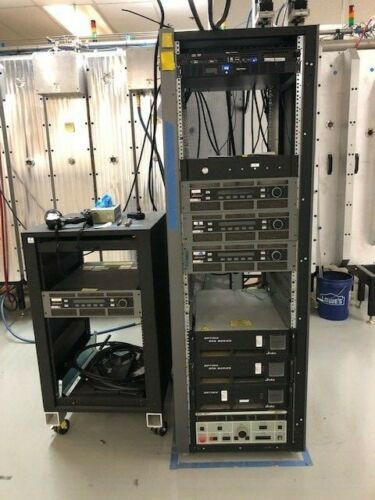 Used Sencera In-line Sputter 6 target large panel DC power supply vacuum & Turbo pump