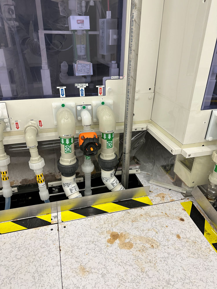 Used DNS Dainippon Screen WS-820L Wet Station