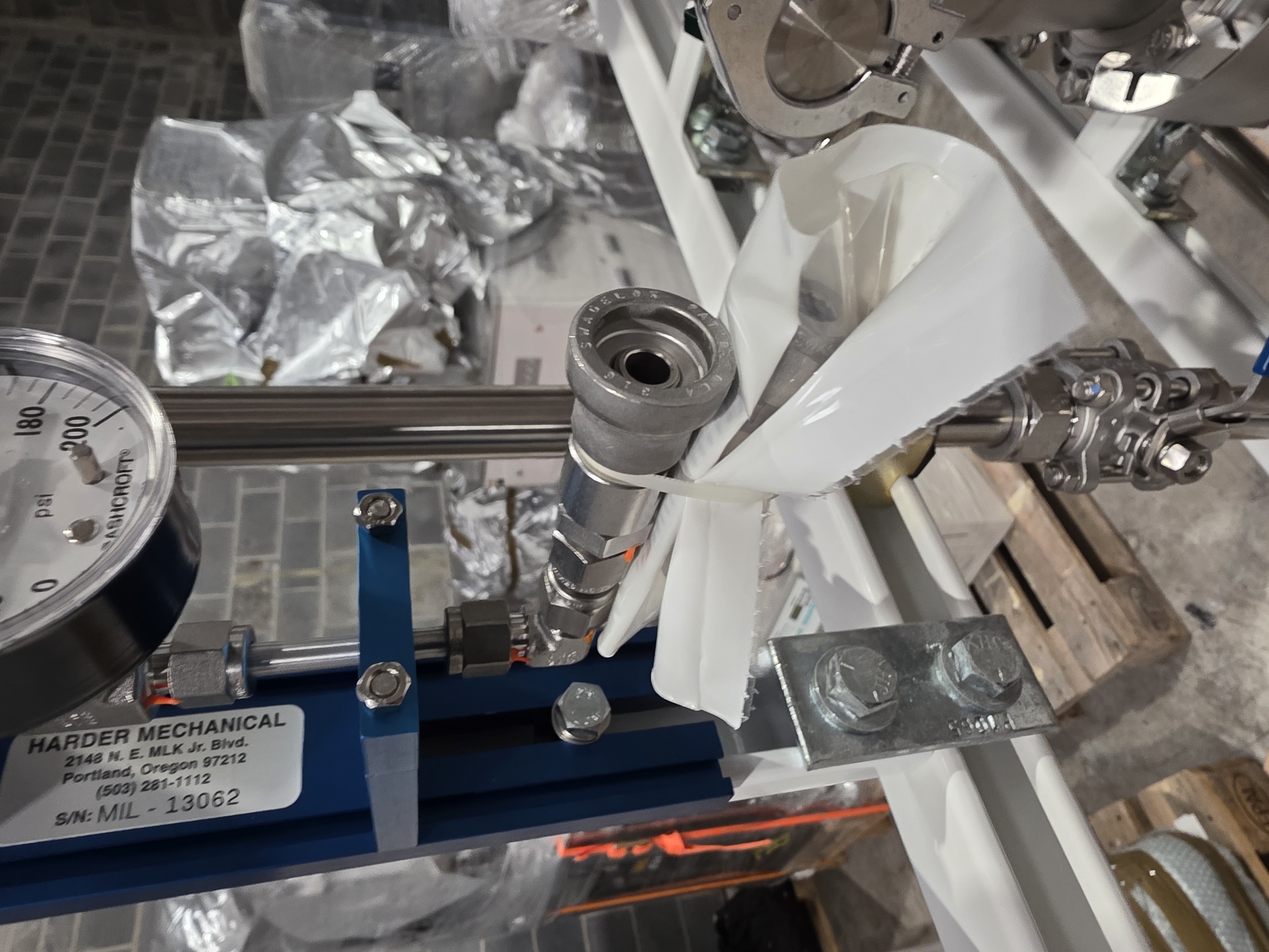 2015 Ebara OXT-14 Modular Pump Rack System – 4-Channel Automated Foreline Skid, New