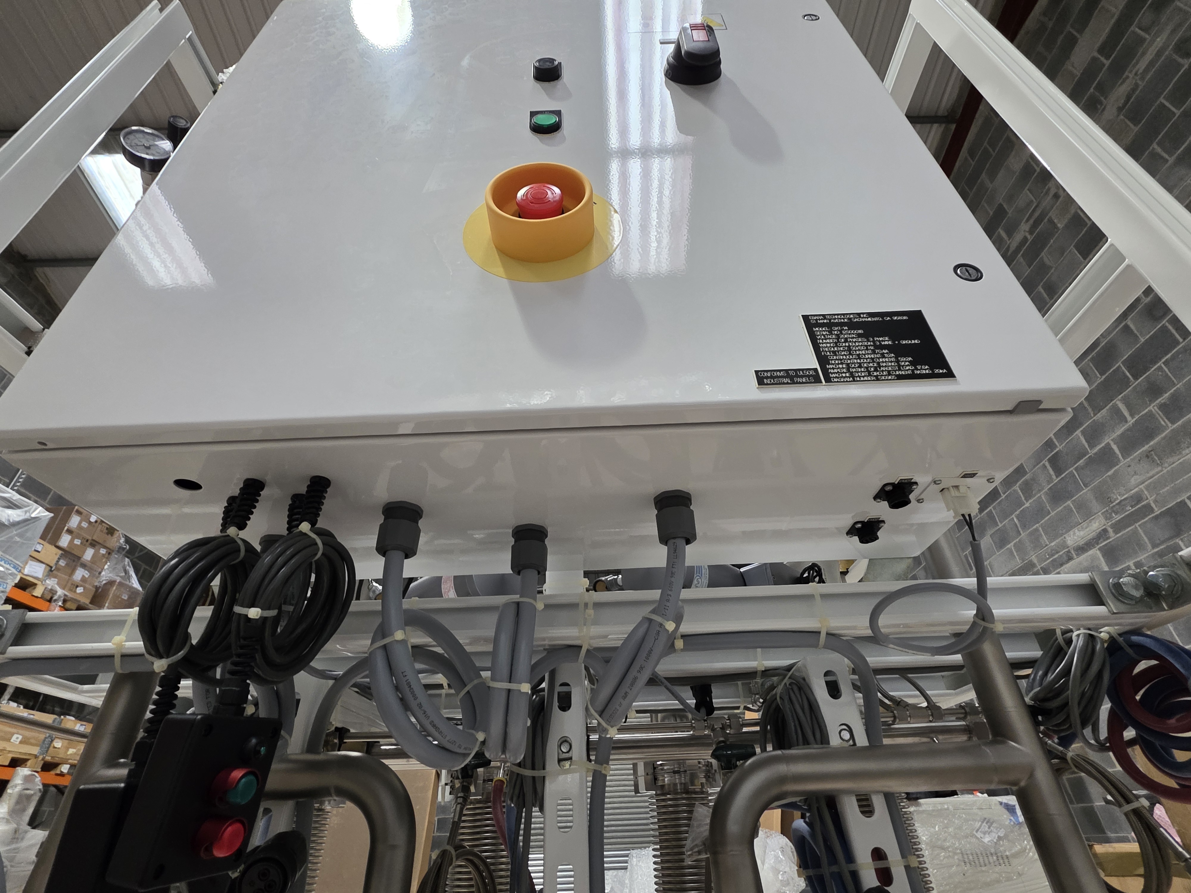 2015 Ebara OXT-14 Modular Pump Rack System – 4-Channel Automated Foreline Skid, New