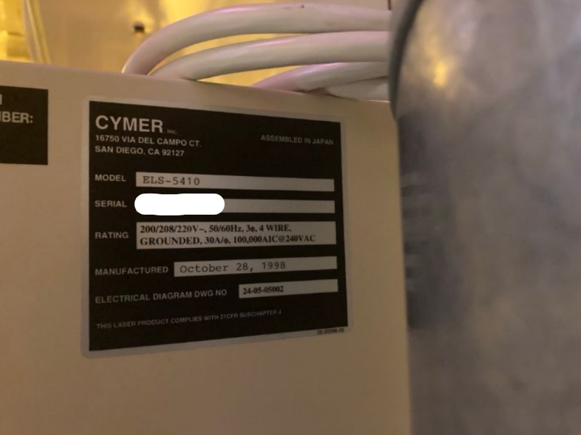 Used 1999 NIKON NSR-S203B