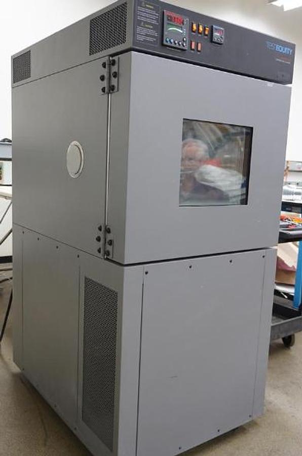 Used Test Equity 140 temperature chamber, 4 cuft, -73C to +175C